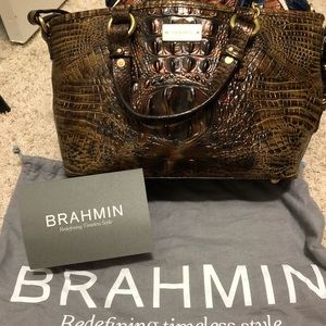 Brahmin Melbourne mini Asher tote purse